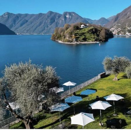 Lora Villa, With Lake View Оссуччо Экстерьер фото